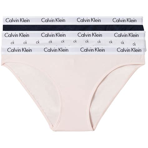 calvin klein bikini|Calvin Klein Women's Carousel Bikini 3 Pack, Black/Black/Black, .